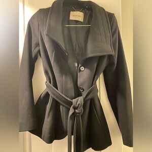 Babaton Black Belted Jacket